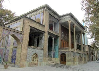 بازگشایی یک درِ جدید در کاخ گلستان