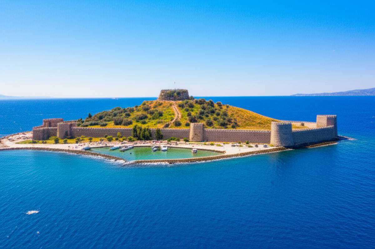 تاریخچه جزیره کبوتر کوش آداسی