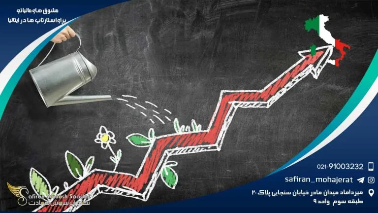 مشوق های مالیاتی برای استارتاپ ها در ایتالیا