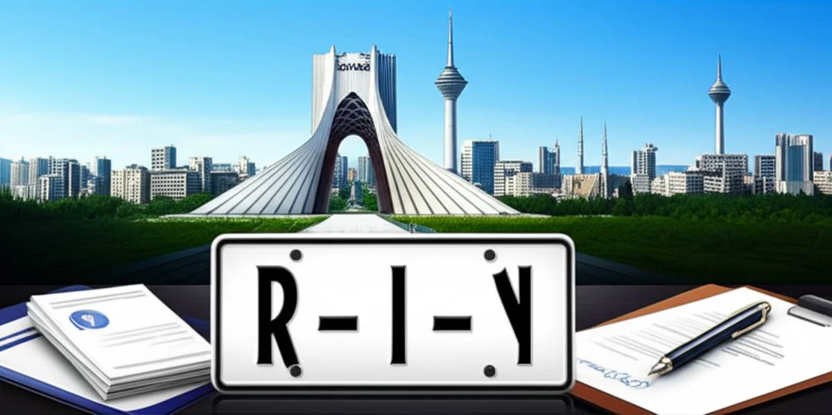 چگونه پلاک تهران بگیریم؟ راهنمای جامع مراحل و مدارک