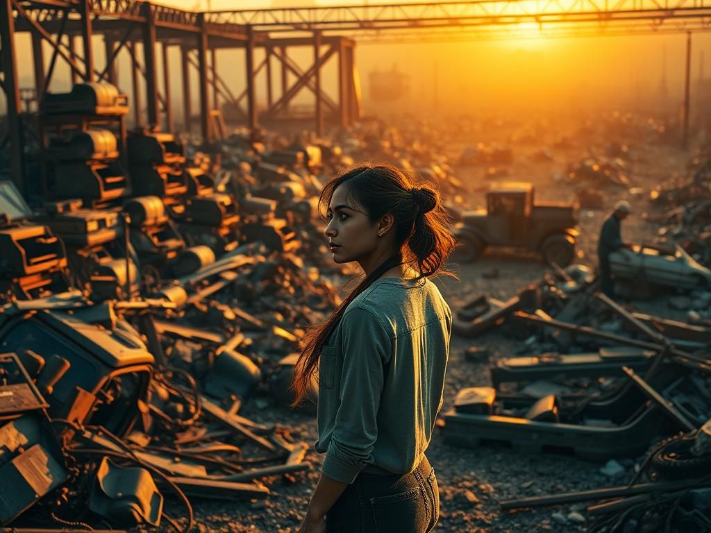 خلاصه کتاب دختر مرد ضایعاتی | سونیا لویتین