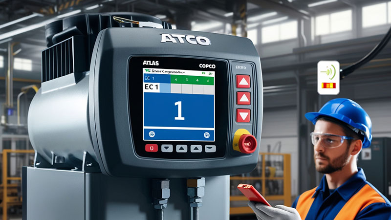 خطاهای کمپرسور اطلس کوپکو