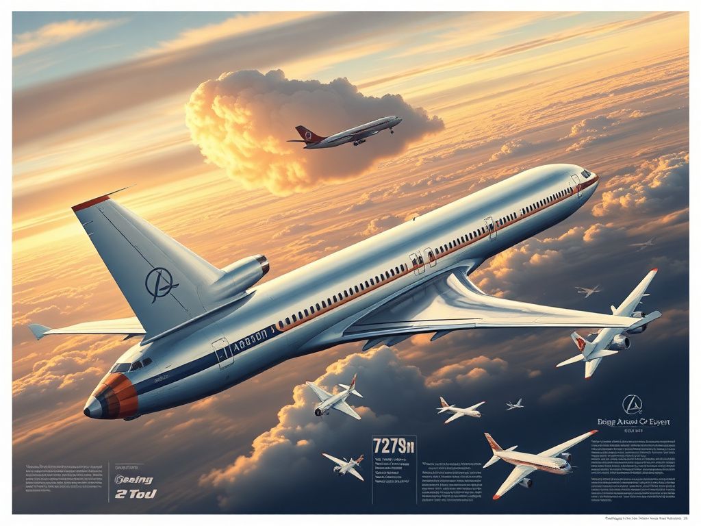 تاریخچه ساخت هواپیمای بوئینگ ۷۲۷ | داستان کامل توسعه