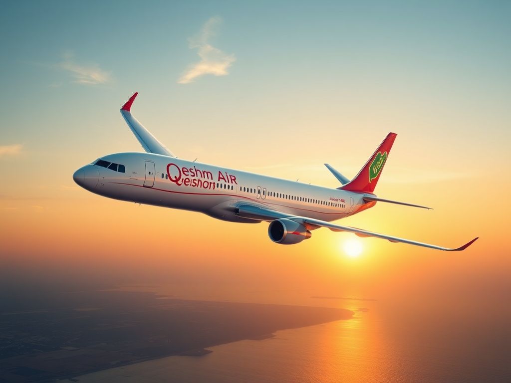 تاریخچه کامل شرکت هواپیمایی قشم ایر: از ابتدا تا امروز