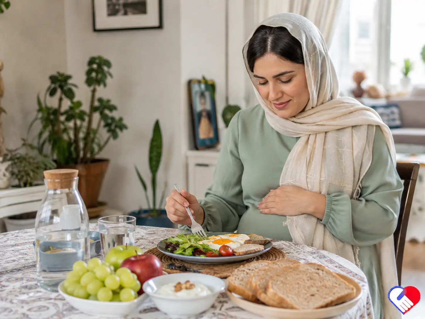 مراقبت از مادر در ماه اول بارداری؛ نکات تغذیه، استراحت و پیگیری پزشک