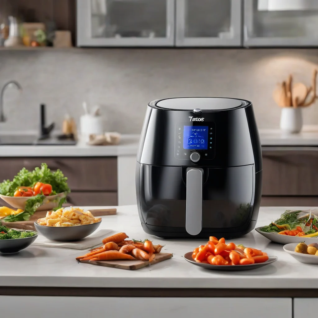 نقد و بررسی سرخ کن بدون روغن تاروس مدل Air Fry Digital Plus