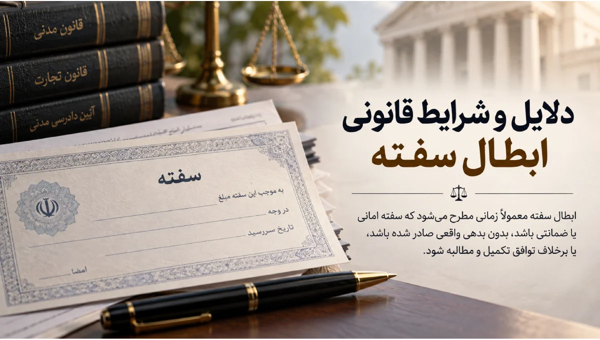 دادخواست | دادگاه نمونه دادخواست ابطال سفته | آماده، کامل و با راهنمای حقوقی