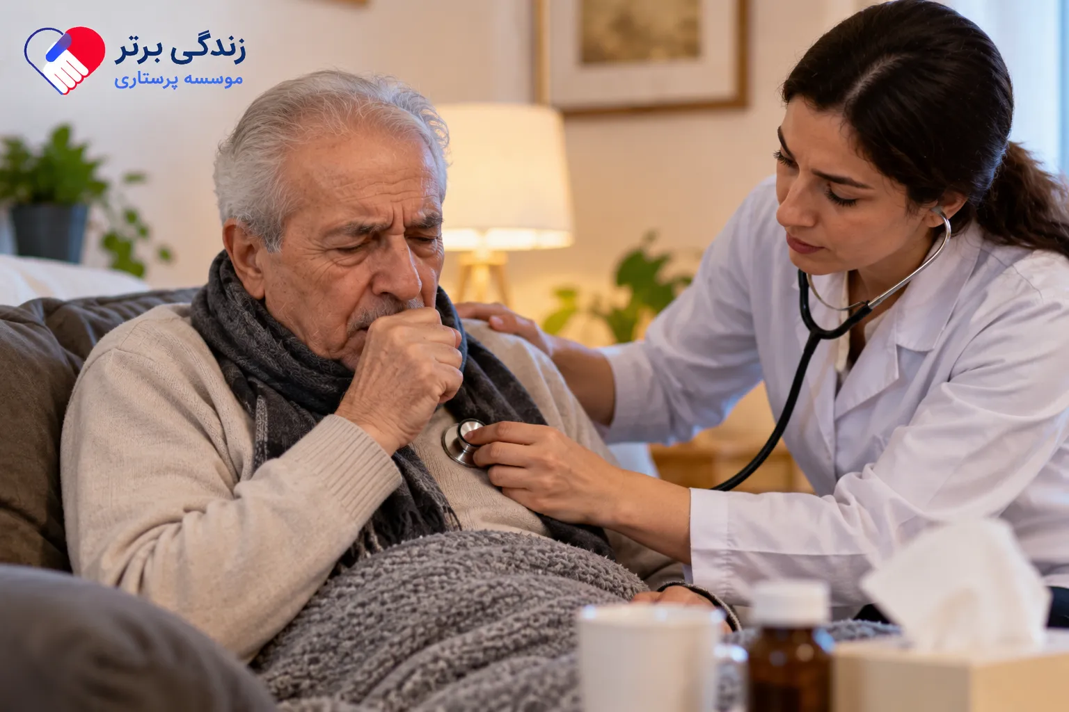 بیماری | سالمند پنومونی ریه در سالمندان؛ علائم، خطرات و روشهای درمان ذاتالریه